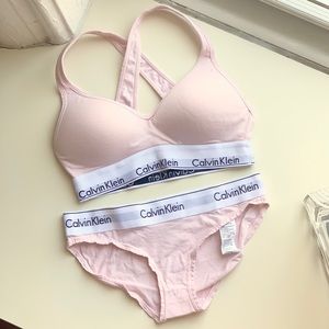 Calvin Klein Modern Cotton Padded Bra and Bikini